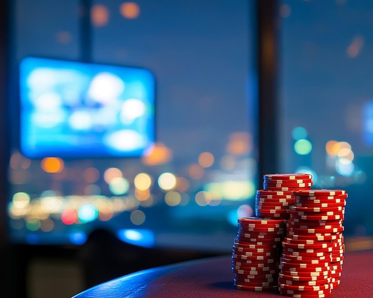 Casino Hold'em live dealer table on ltdtoto login multi-camera feed
